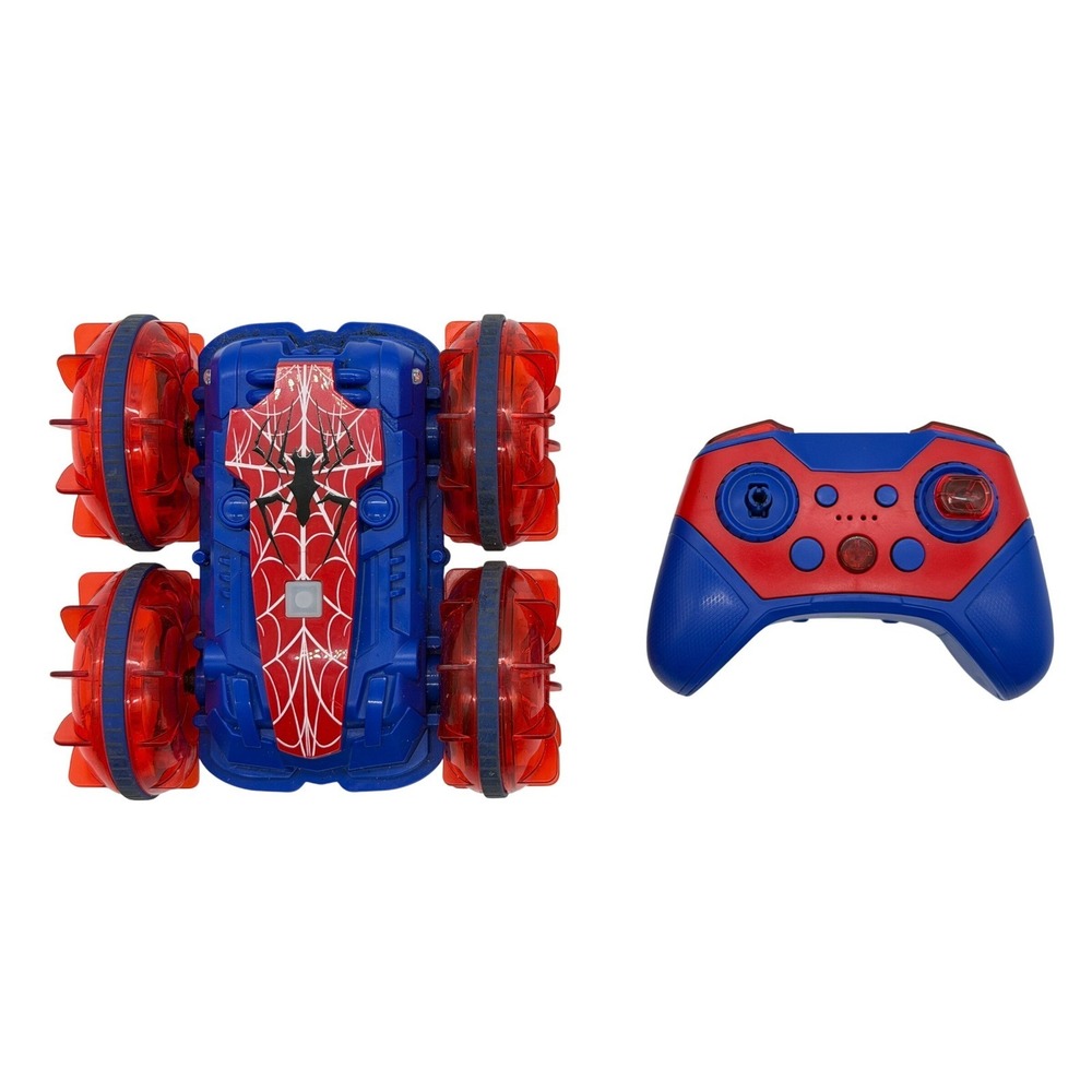 Marvel Spider-Man Remote Control Double Sided Amphibious Stunt Car RC Crawler
